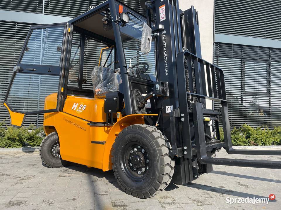 Wózek widłowy Kabina duplex Nowy 25T Motoryzacja Poniatowa