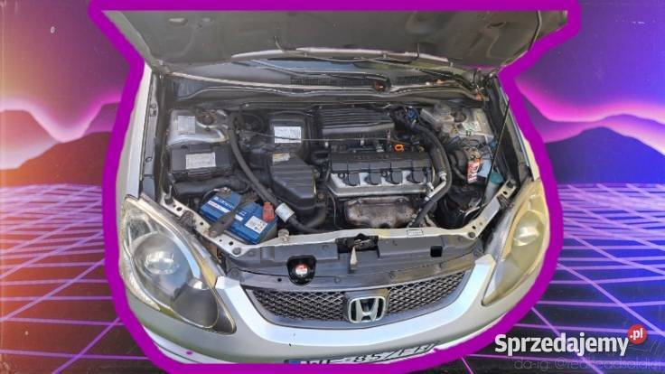 Nieziemska Honda Civic Sport 7th gen mazowieckie Myśliszewice sprzedam
