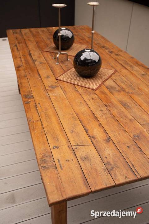 Duzy stół krzesła Australii lite drewno Komplety mebli Krzyków