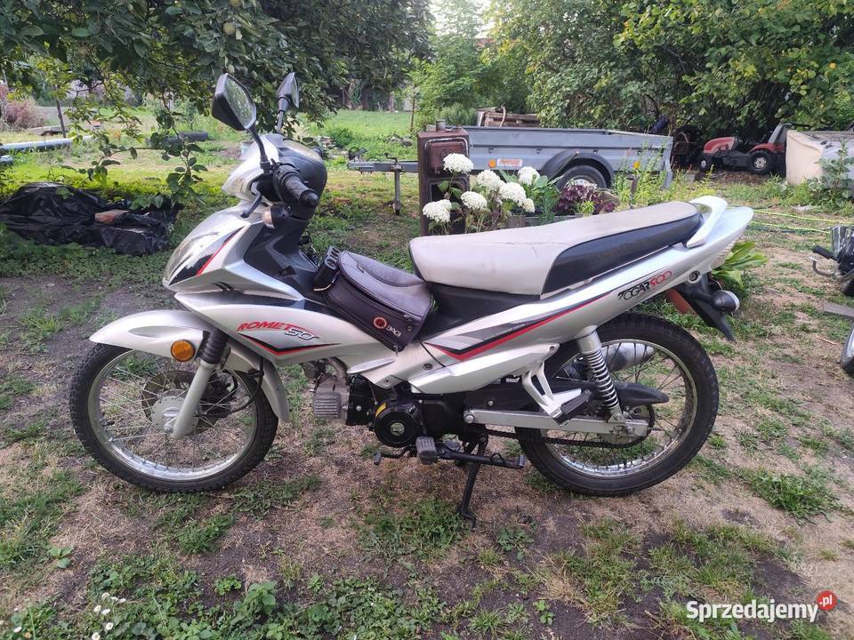 Romet Ogar 50 2009 sprawny z ważnymi opłatami Kostomłoty