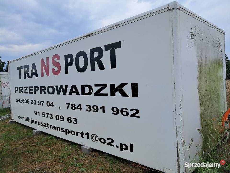 Kontener Magazyn Garaż Zadaszenie