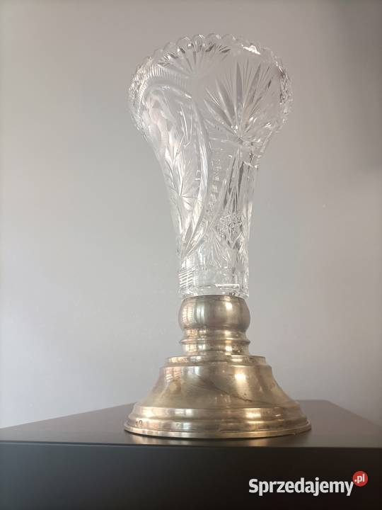 Sprzedam wazony kryształowe srebro Elbląg