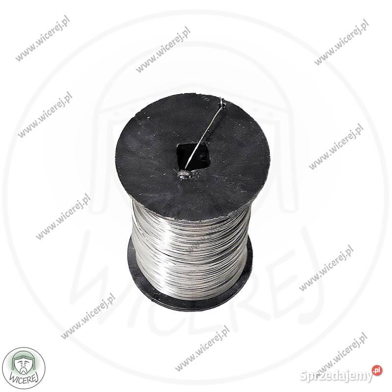 Drut pszczelarski do ramek 04mm 250g Ocynkowany Pszczelarstwo sprzedam