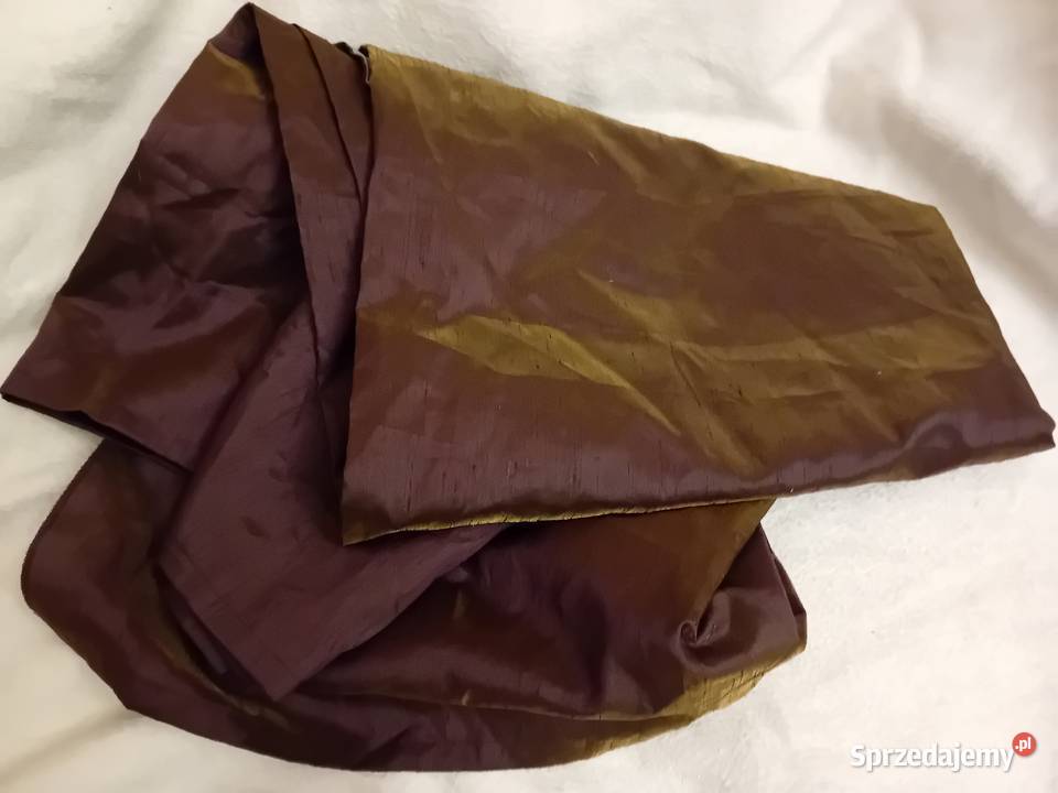 Zasłona ikea felicia kolor brąz z efektem złota Kraków sprzedam