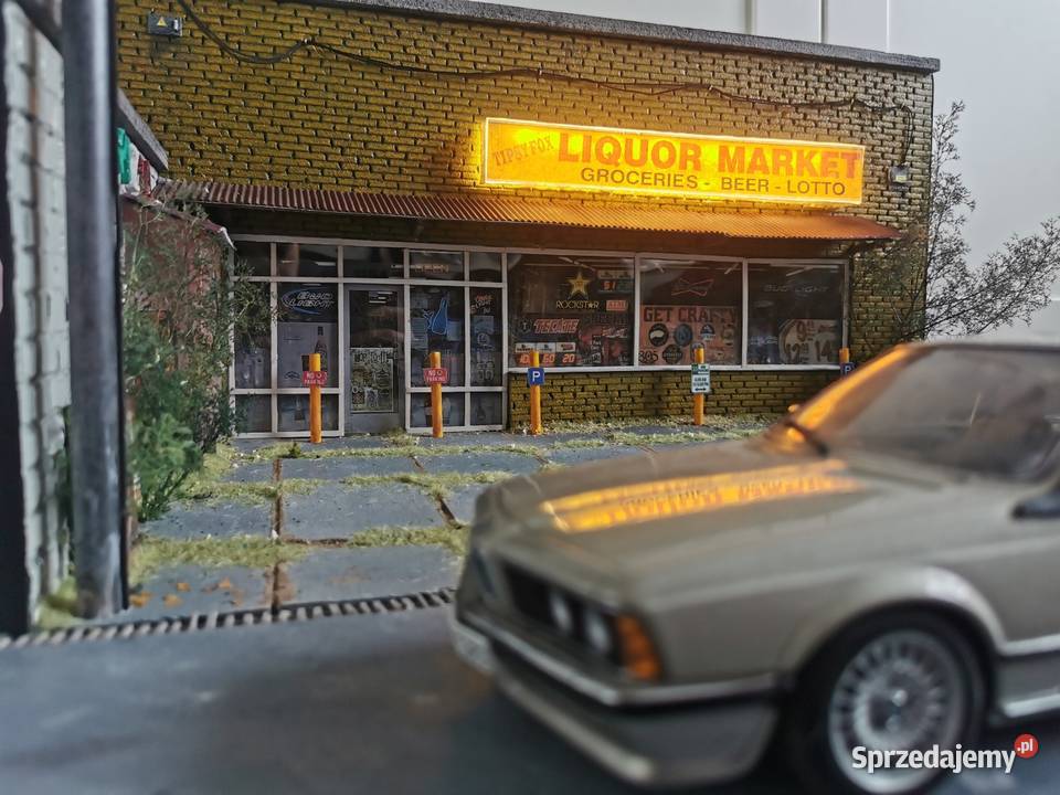 Diorama 118 Makieta autoart kyosho norev solido Kraków