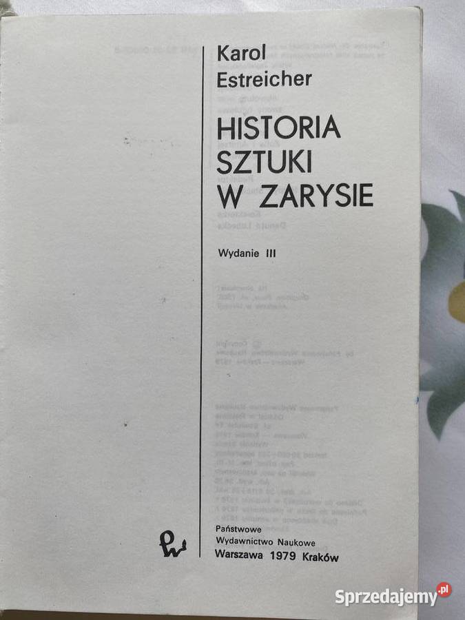 Historia sztuki w zarysieK Estreicher