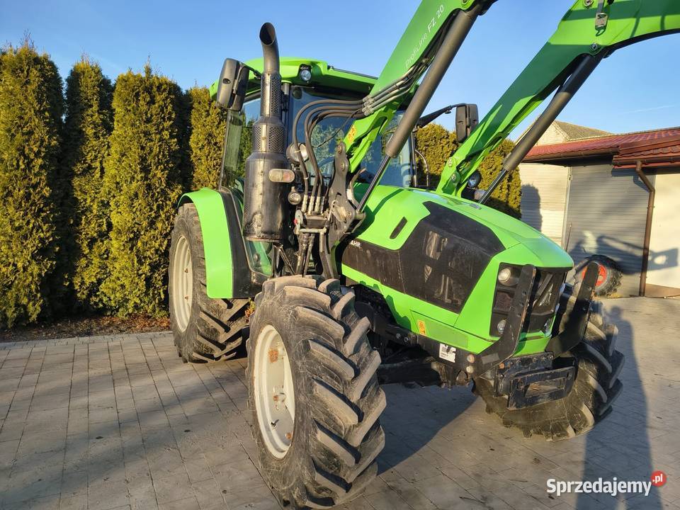 DeutzFahr 5100G z ładowaczem Deutz-Fahr Grabów Szlachecki