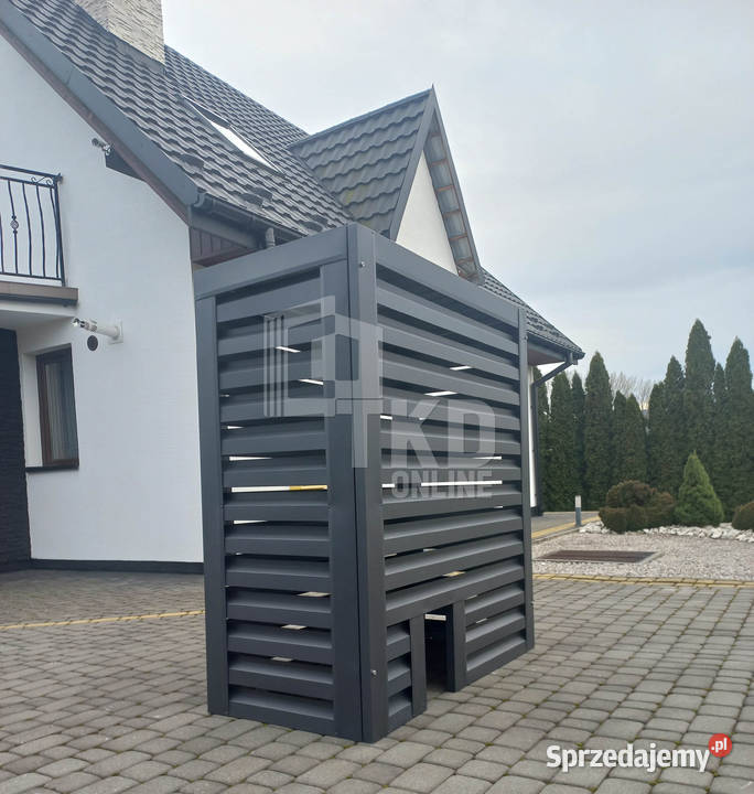 Osłona pompy ciepła 110x50x150 antracyt TKD195 sprzedam