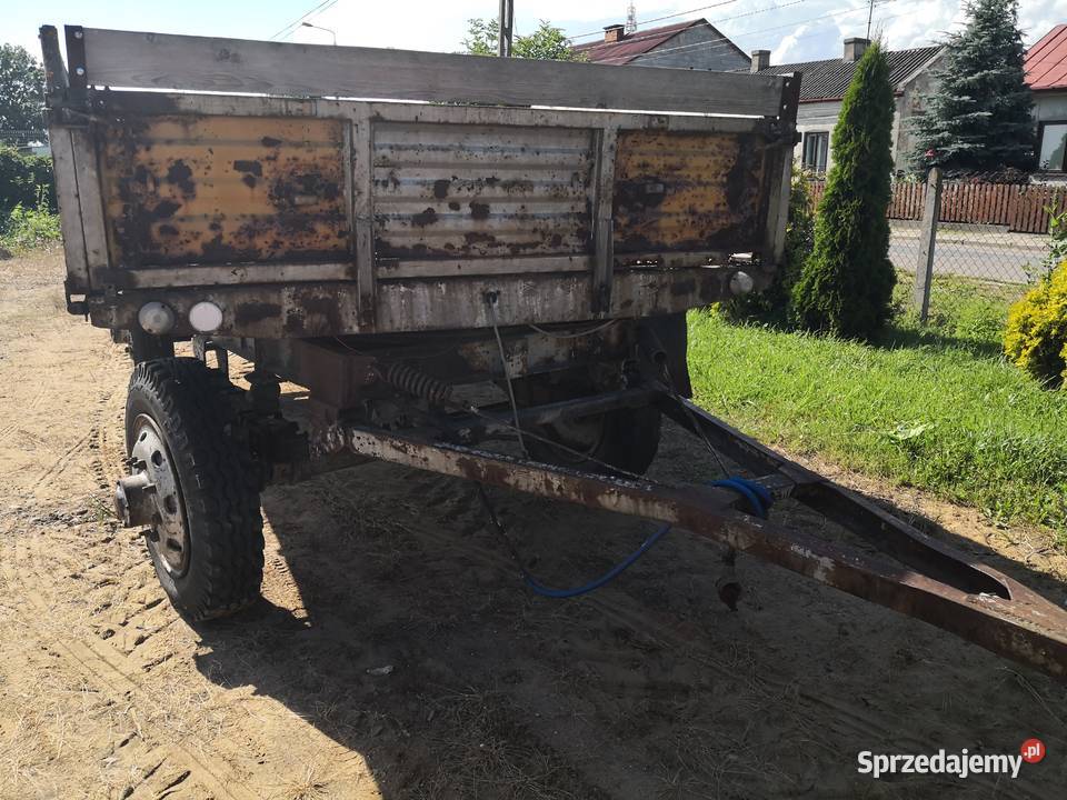 Przyczepa ciągnikowa 6 ton bez rejestracji Kiernozia