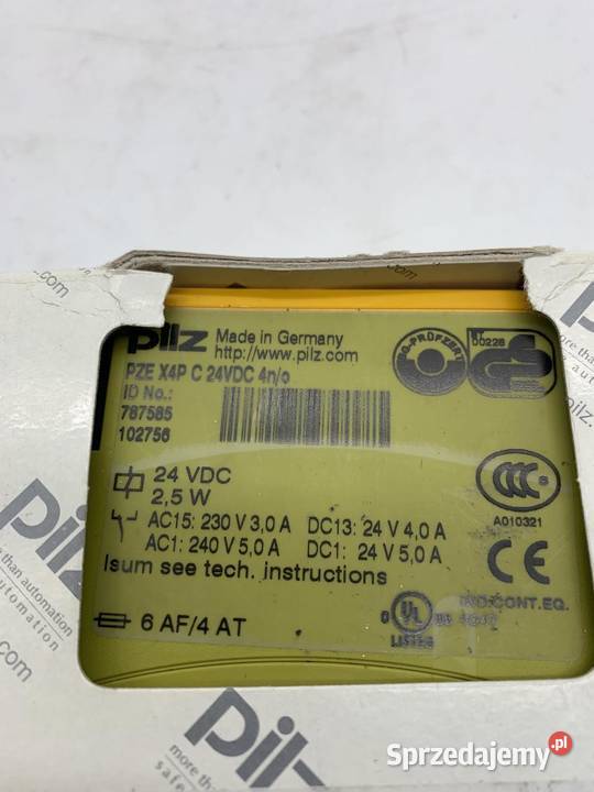 Pilz PILZ PZE X4P C 24VDC 4no 787585 Pozostałe