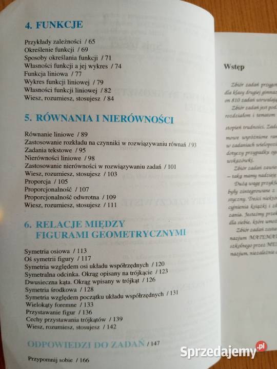 Matematyka Podręcznik 1 gimnazjum zbiór zadań 2
