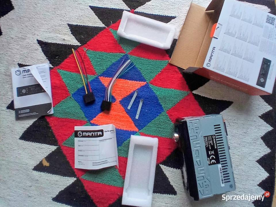Manta RS4507 BT stan prawie nowy komplet wielkopolskie Dębogóra