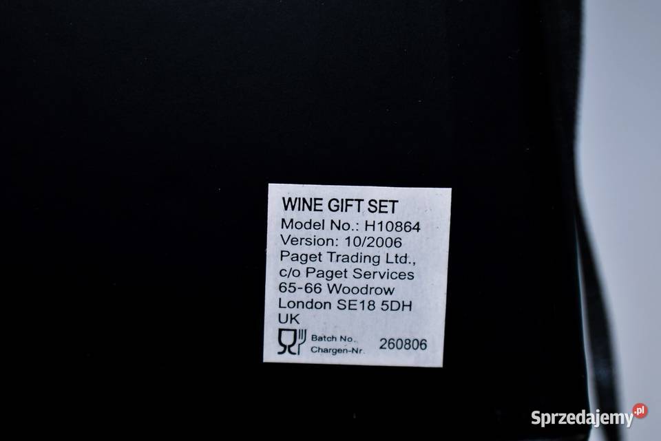 PAGET KORKOCIAGI KORKI ZESTAW DO WINA Kielce