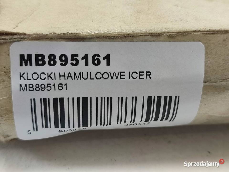 KLOCKI HAMULCOWE PRZÓD MITSUBISHI COLT I 14 sprzedam