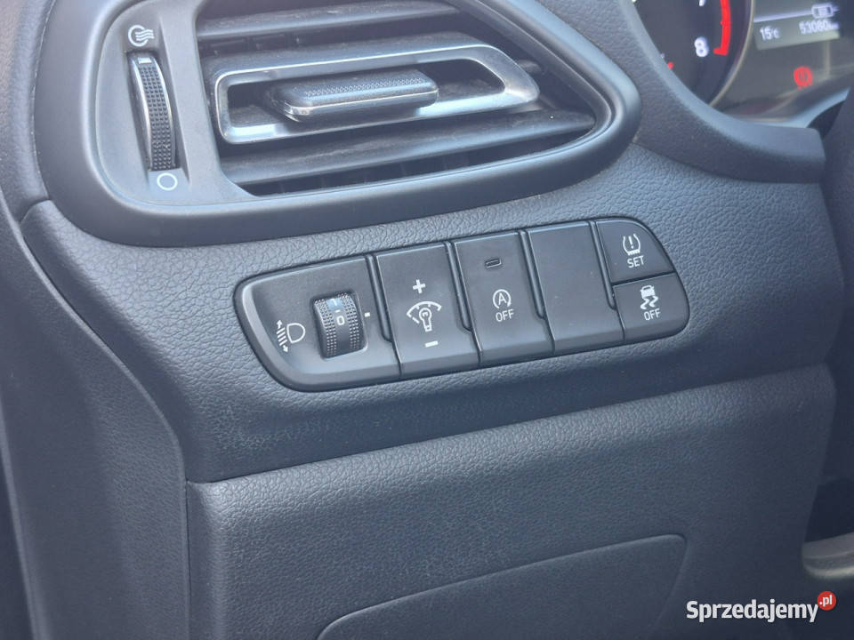 Hyundai i30 15 TGDI DCT 48V 160 Wersja Smart elektryczne lusterka łódzkie Łódź sprzedam