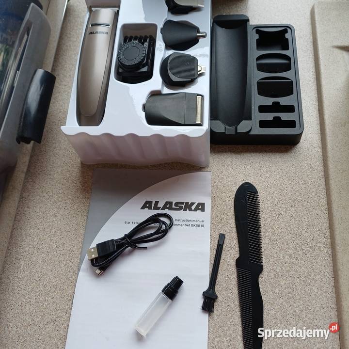 Maszynka do strzyżenia włosów i brody Alaska Kosmetyka i fryzjerstwo Sieradz sprzedam