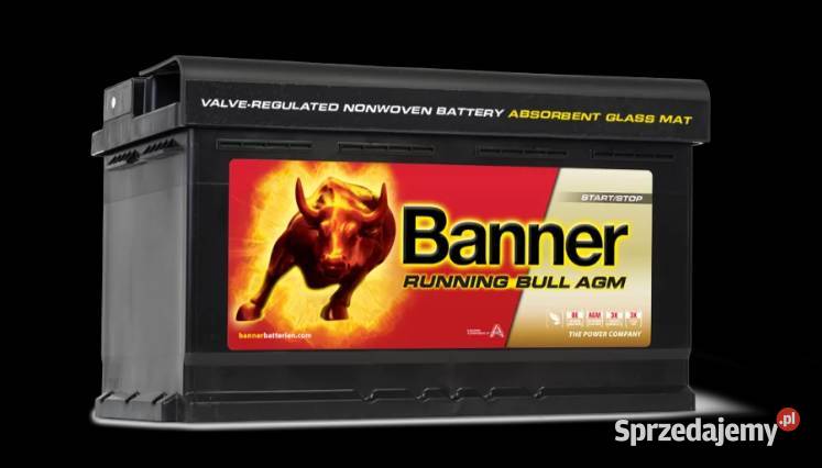 Akumulator Banner Running Bull 60501 AGM 105Ah Poznań