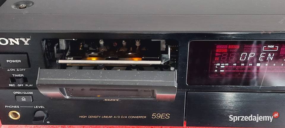 Magnetofon cyfrowy DAT Sony DTC59ES Warszawa