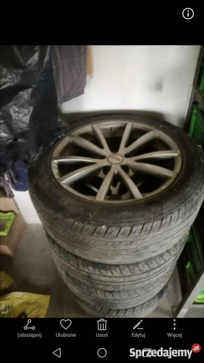 Włoskie Felgi aluminiowe TOORA 17 Kraków