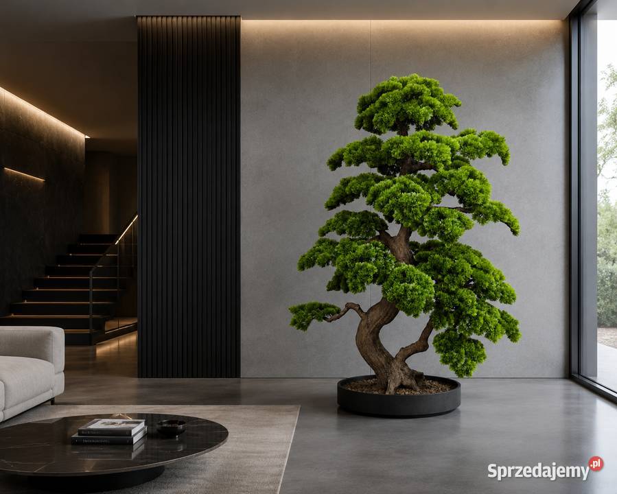 Sztuczne drzewko bonsai 180 x 150 nowoczesna Golkowice