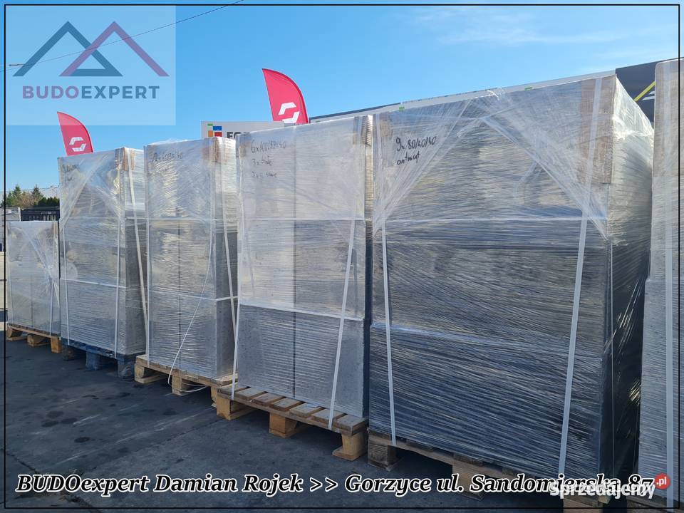 Nowoczesne betonowe DONICE 40x40x80 ogrodowe Stalowa Wola