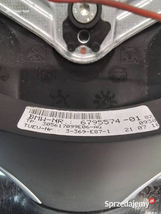BMW 3 E92 KIEROWNICA MULTIFUNKCJA 6795574 lubelskie Opole Lubelskie