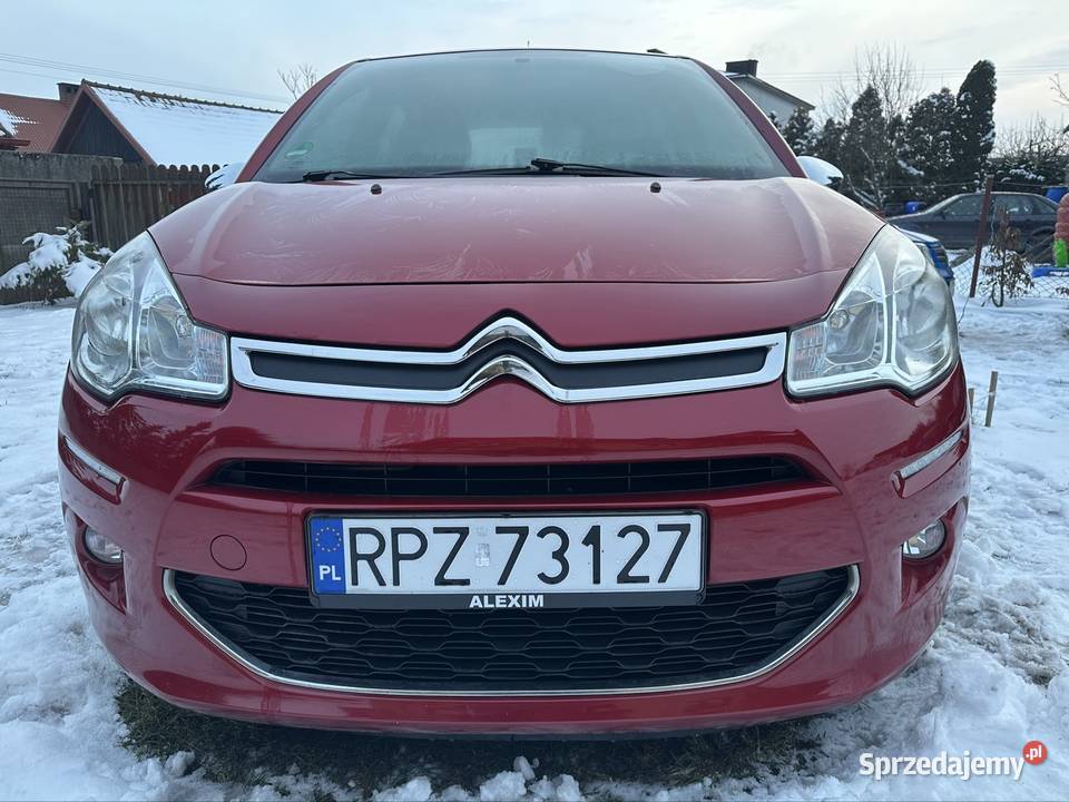 Citron C3 II 10 VTi 68 2013 139000 z Niemiec isofix podkarpackie Przeworsk sprzedam