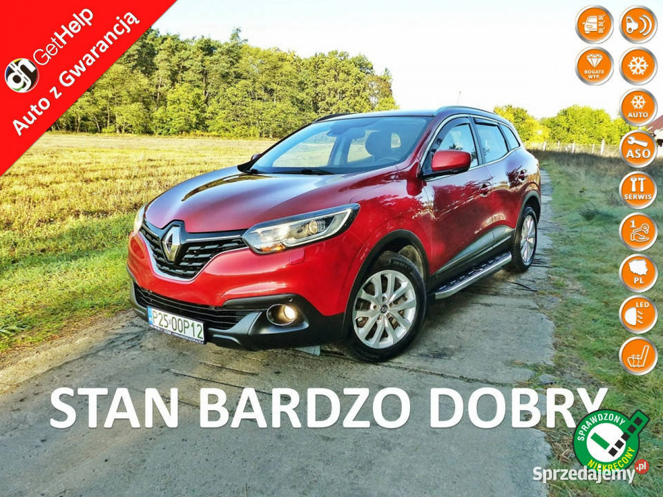 Renault Kadjar 12 Tce 130ClimatronicAluLedPełna czujnik zmierzchu Piła