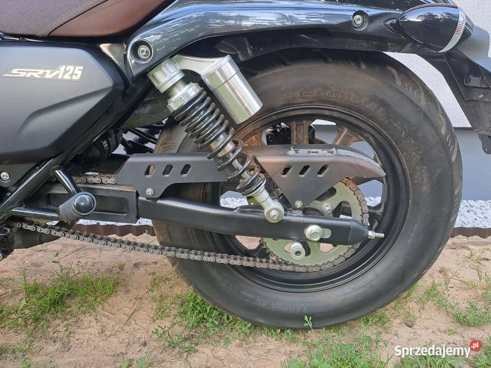 Qj motor srf125 kupiony w polskim salonie kujawsko-pomorskie Grudziądz