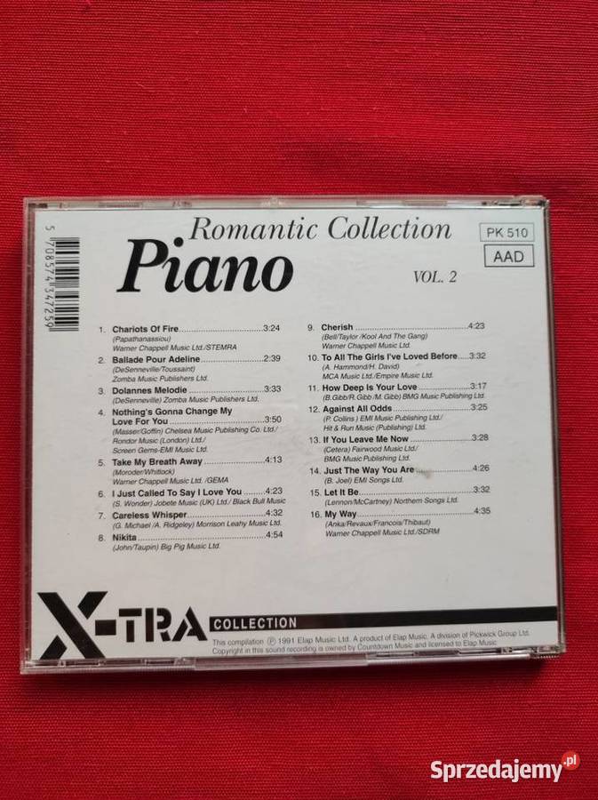 Piano romantic collection muzyka fortepianowa Kielce sprzedam