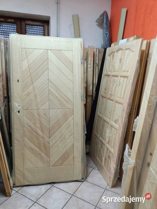 Każde ilości Ręki Prawdziwe Drzwi sosnowe Drzwi zewnętrzne wielkopolskie