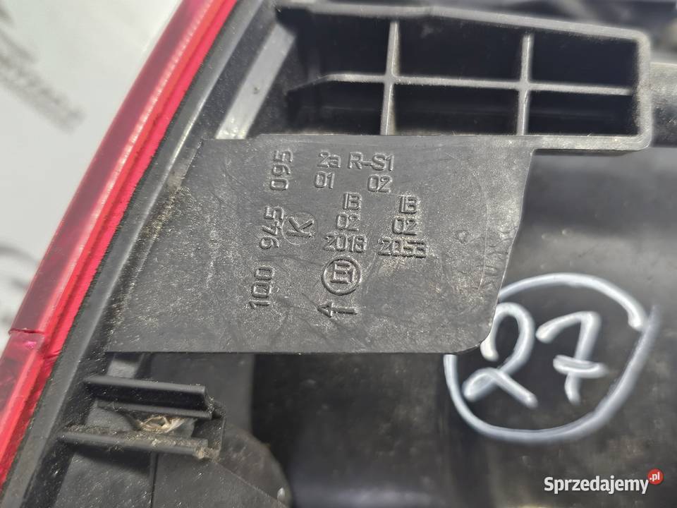 VW EOS 07r 20 FSI lampa lewa tylna świętokrzyskie Kielce