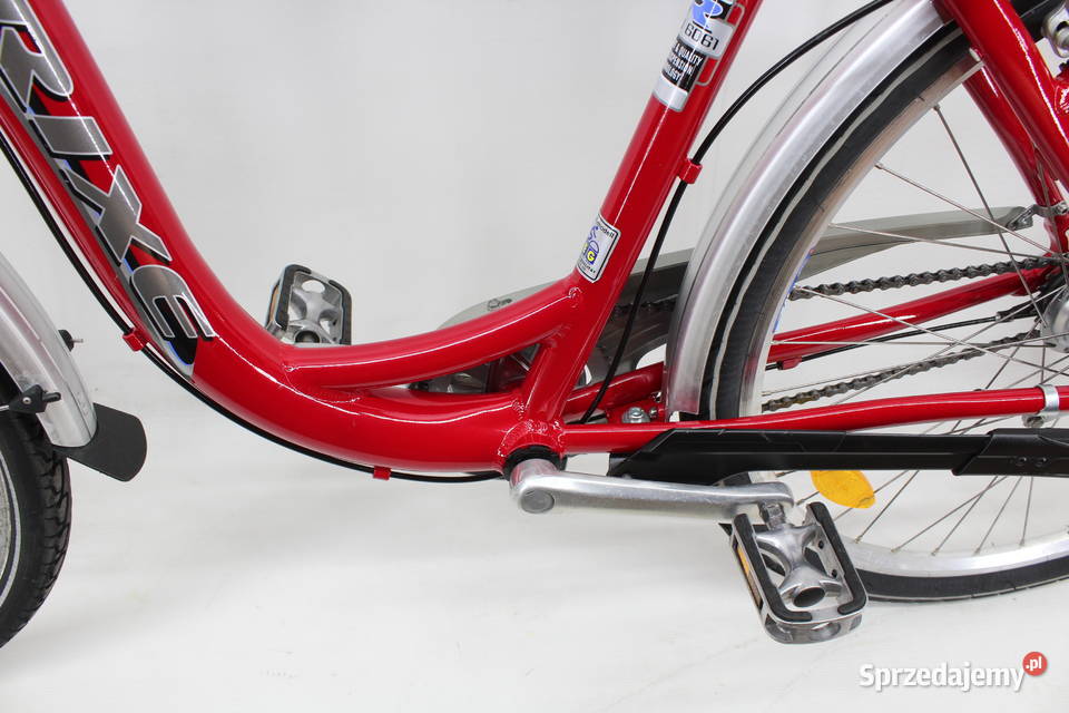 Aluminiowy rower damski RIXE 7 biegów NEXUS koła dolnośląskie Milicz