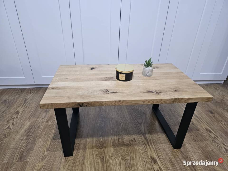 Stolik kawowy dębowy łódzkie Łęczyca sprzedam