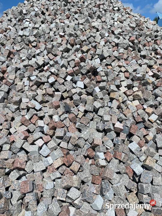 kostka brukowa granitowa 46 szwedzka jakość Poznań sprzedam