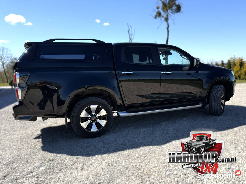 Zabudowa paki Hardtop Isuzu D 2020 Szyby uchylne warmińsko-mazurskie Pasłęk