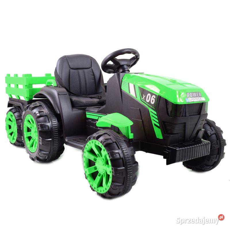 WIELKI TRAKTOR NA AKUMULATOR Z PRZYCZEPĄ POWER Toruń sprzedam