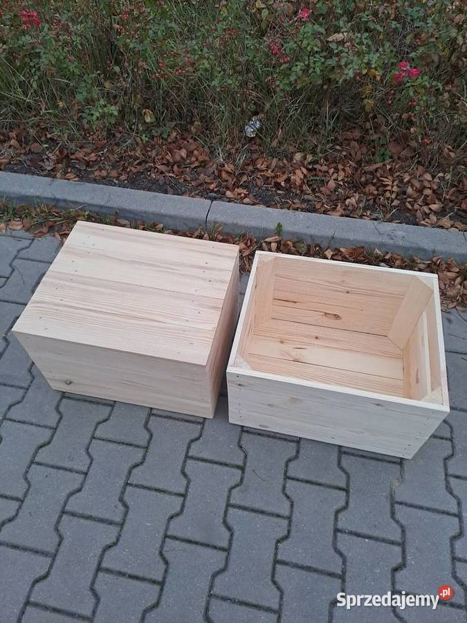 Skrzynia z wieczkiem SZLIFOWANE 504033 40cm sprzedam