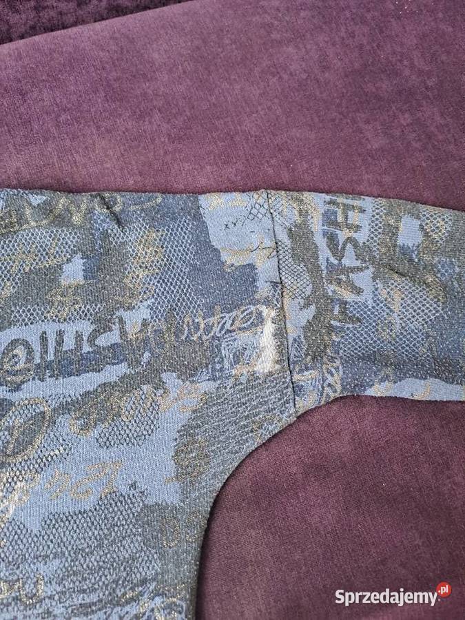Bluzka niebiesko srebrna Rozmiar 42(XL) Wrocław