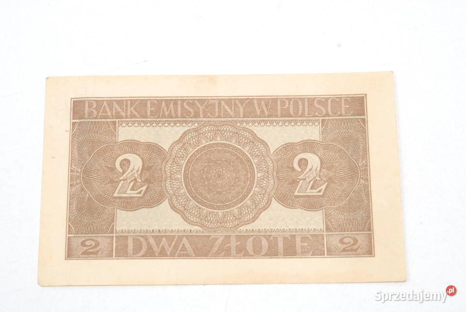 Stary banknot 2 złote seria AG 1 Sierpień 1941 Cieszyn sprzedam