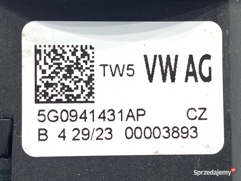 WŁĄCZNIK ŚWIATEŁ CUPRA ATECA 5G0941431AP