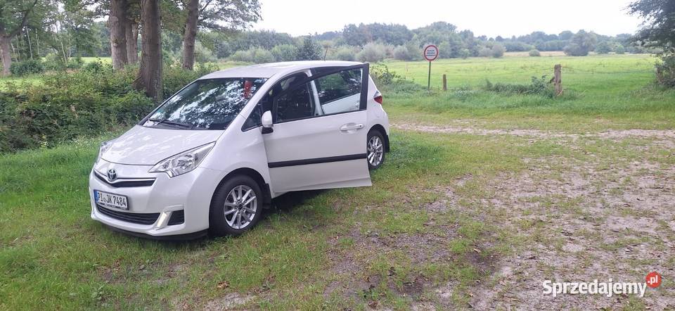 Toyota Verso S niski przebieg 1 właściciel ASR (kontrola trakcji) Lubin