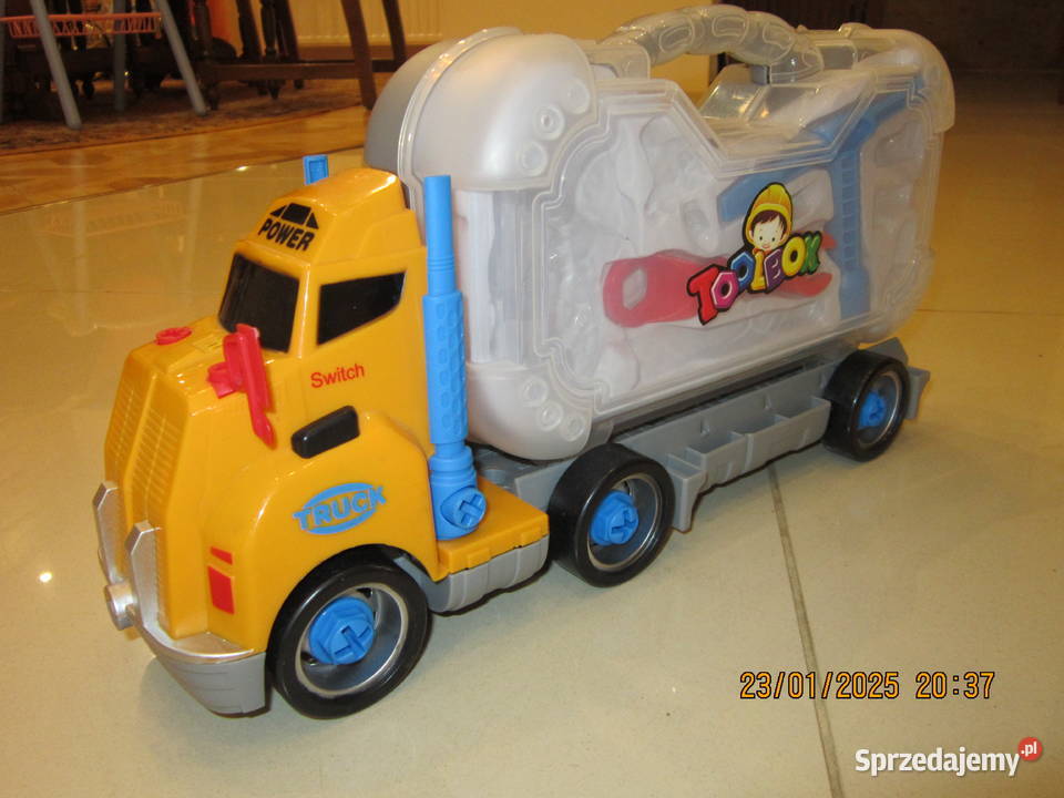 Samochód z naczepą do skręcani dzieci Warszawa