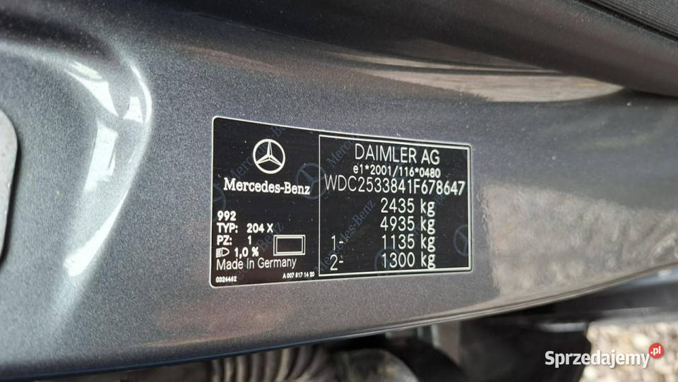 Mercedes GLC 300 Coupe C253 FL 4Matic I 20152022 elektrochrom. lusterko wst. Grójec