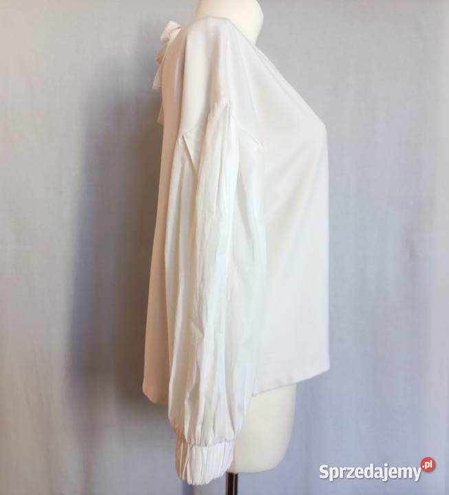 Bluza kremowa Bluzka damska r XL4214 Bufiaste Białystok sprzedam