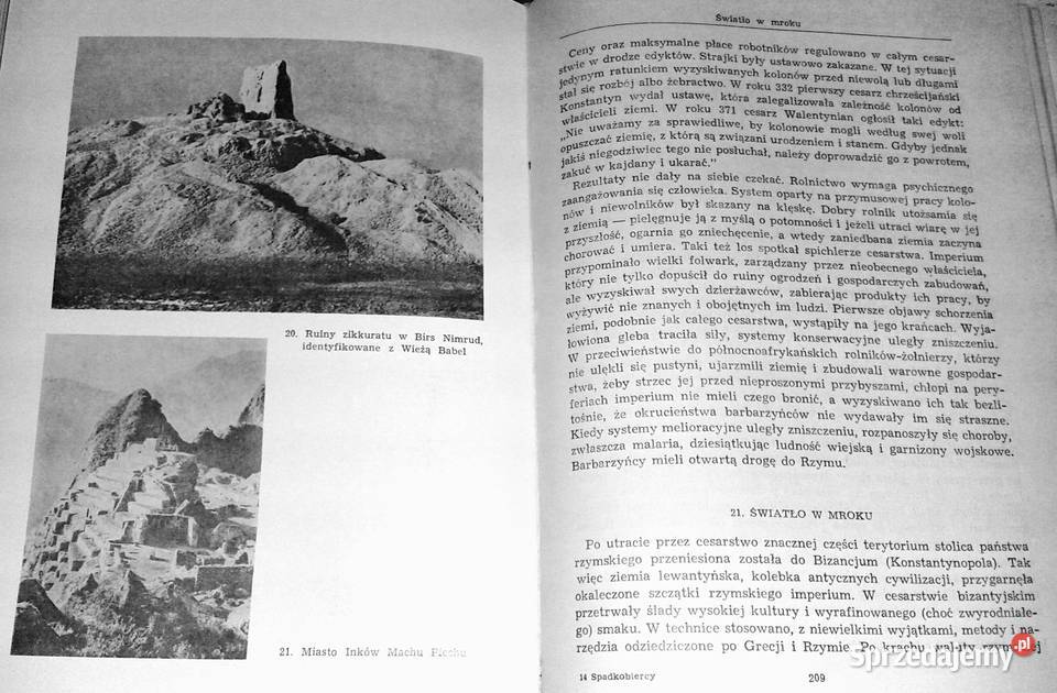 Spadkobiercy Opowieść o człowieku Ritchie Calder Chełm sprzedam