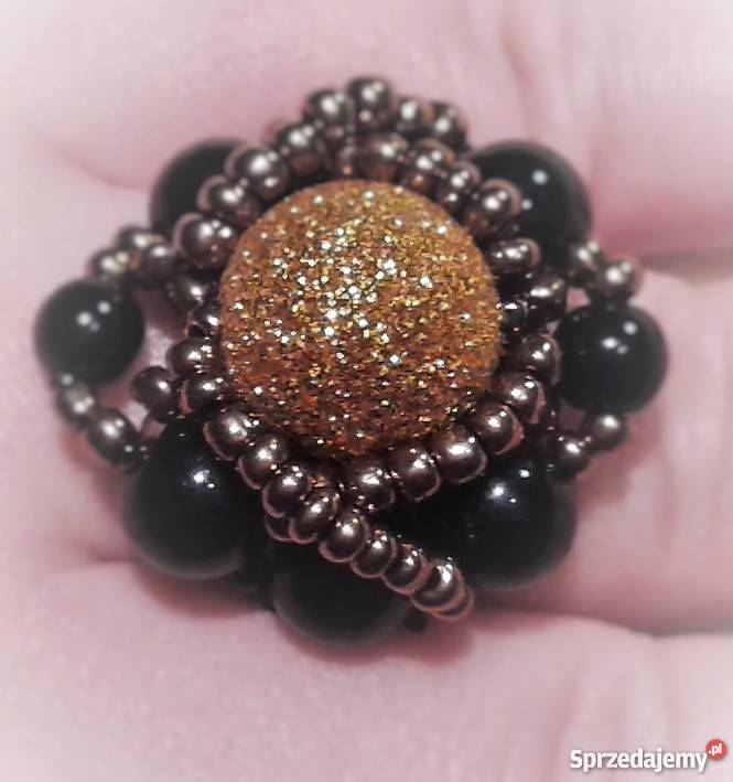 pierścionki plecione z koralików Pierścionki Katowice