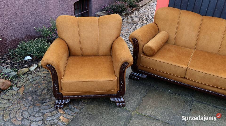 Wspaniały Komplet Wypoczynkowy Sofa 3 os 2