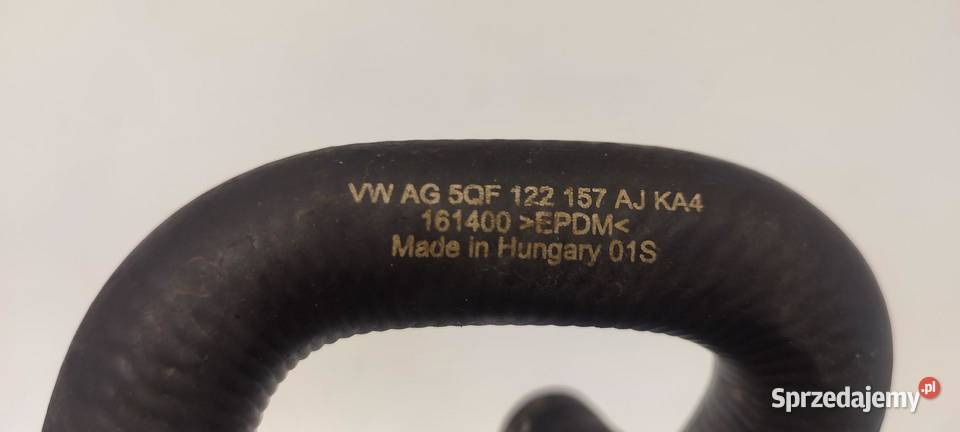 VW TIGUAN II RURA PRZEWÓD WODY 20 TDI osobowe sprzedam