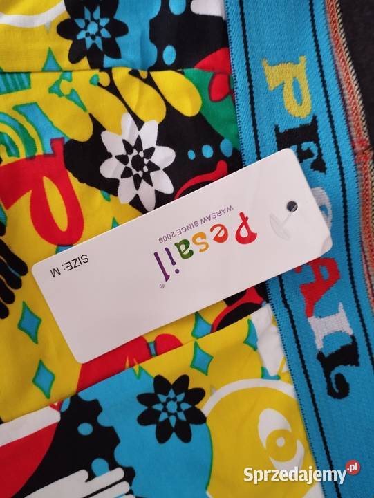 bokserki męskie chłopięce pesail rozmiar M z Poznań